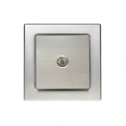 Levin 200 8″ Silver Exhaust Fan with Light